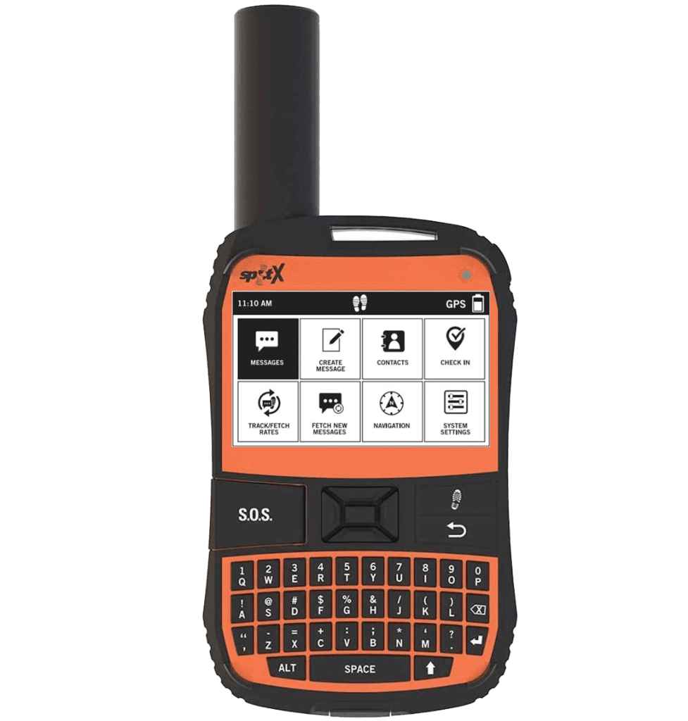 Emergency SOS Alerting Device for Hiking New Technology Locator Gadget Messenger & Email Bundled with HogoR Powerbank Spot Gen4 Two-Way Satellite GPS Location Tracking Portable Communicator 