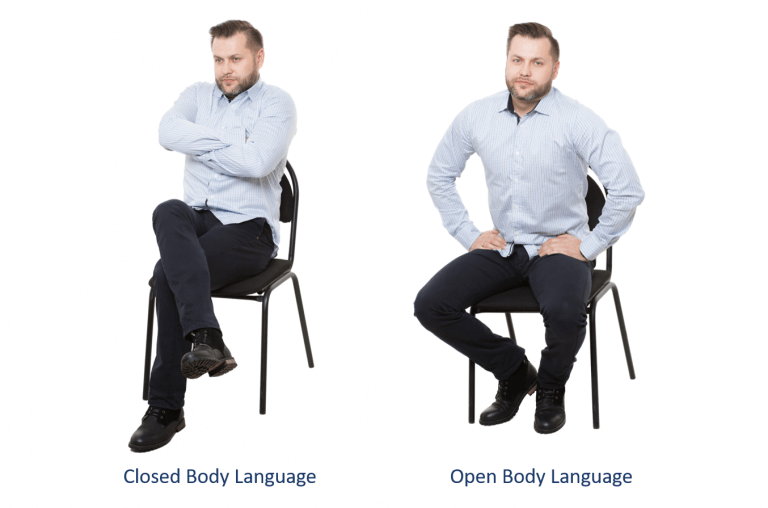 open body language